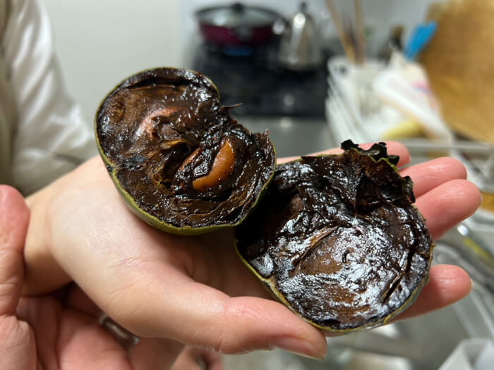 ブラックサポテの特徴・食レポ！糖度計測まで！ ｜ 糸満フルーツ園 